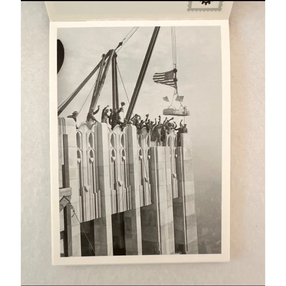 I'm Moving Vintage Photo Postcard Booklet, Celebrating The 20th Century ,